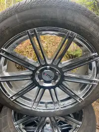 Tesla Model X rims and tires