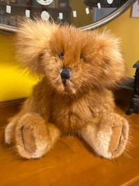 EUC Hand Made Teddy Bear with Real Fur