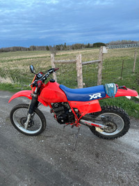 1984 Honda xr350 with ownership