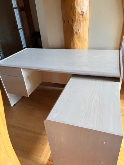 Solid 5ft. Office/Study Desk, w/ match side, View more
