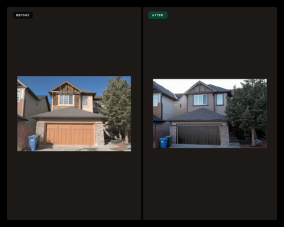 Exterior Renovation PAINT SIDING GUTTER GABLE, View more
