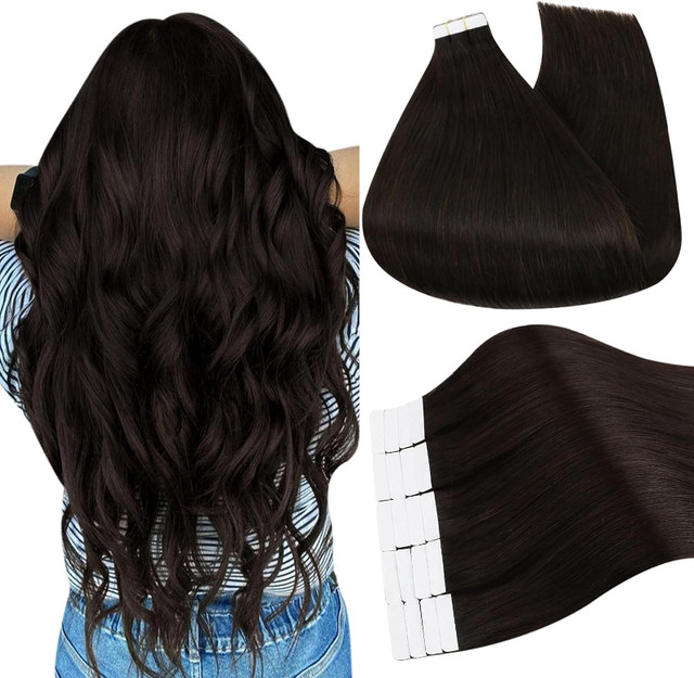 NEW: 20 Inch Tape in Real Human Hair Extension 50g in Other in Markham / York Region
