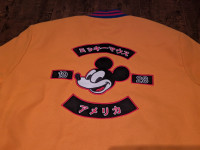Forever 21 X Disney Women's Mickey Mouse Varsity Bomber Jacket