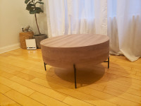 Very large industrial mid-century modern MCM coffee table