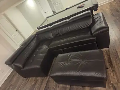 Leather Sectional Sofa, View more