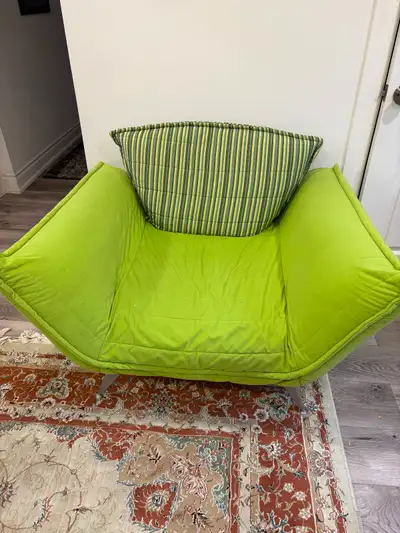 Cozy Green Armchair, View more