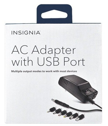 Insignia: 7 Tip AC Adapter Set 1300mA in General Electronics in Burnaby/New Westminster