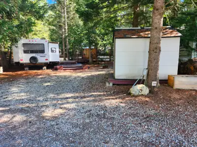 Cedars rv resort! 10 minutes from Sicamous (house boat capital) I have lot 39 for sale. Comes with g...