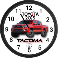 2015 Toyota Tacoma Custom Wall Clock - Brand New