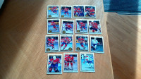 Carte Hockey 15 cartes Canadiensl O-P-C Premier 1991-92(300922M6
