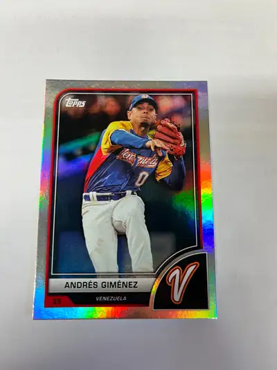 Andrés Giménez 2023 Topps World Baseball Classic Base Blue Jays, View more