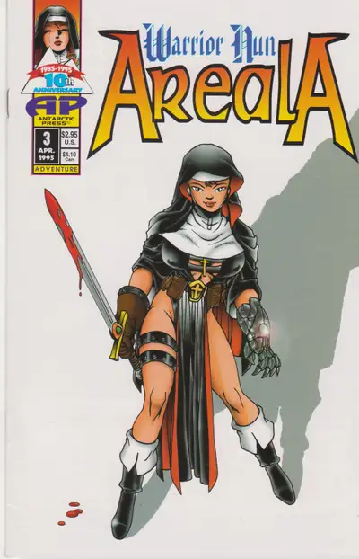 AntarcticPress Comics - Warrior Nun Areala - Issue #3 (Apr 1995), View more