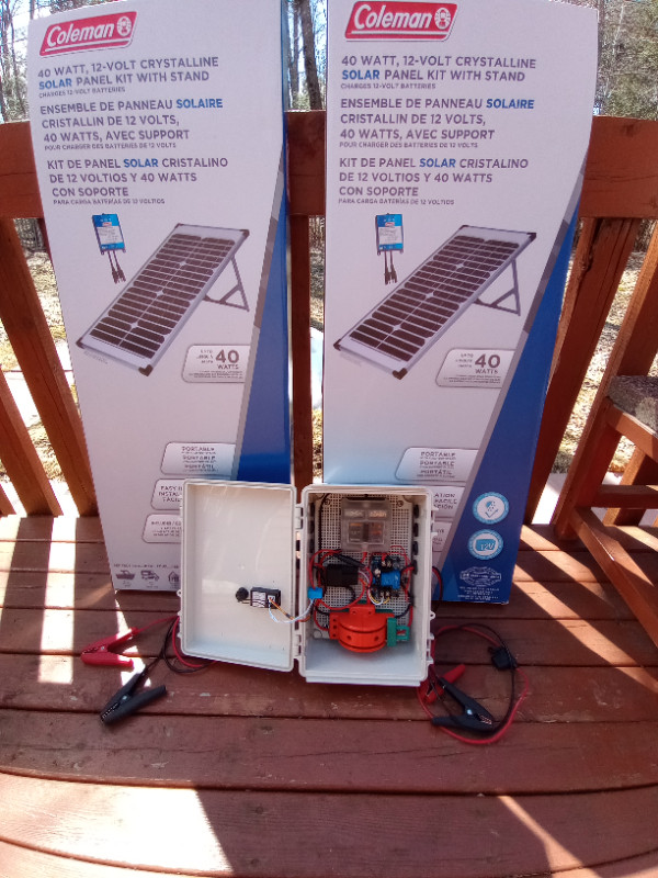 solar panels + controller in Fishing, Camping & Outdoors in Fredericton - Image 2