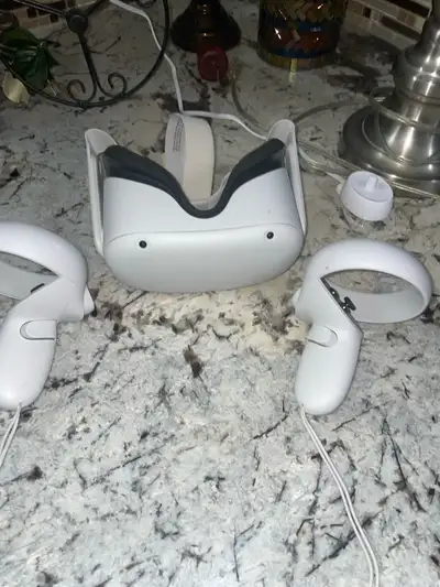 oculus quest 2, great for kids and controller comes with battery, View more