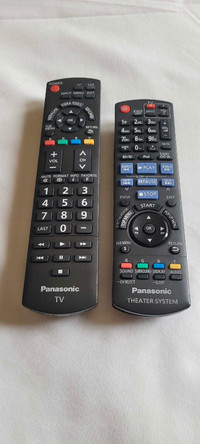 Lot of 2 Panasonic remote control 