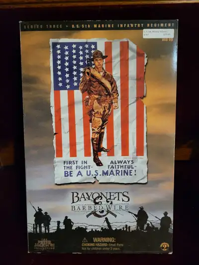 WW1 U.S. 5th Marine Infantry Regiment 12-inch , View more