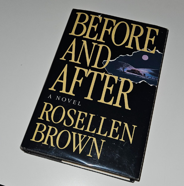 Before and After Hardcover Book Rosellen Brown in Fiction in Edmonton