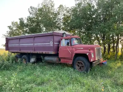 1973 International Tandem Grain Truck. 325 Engine. Manual Transmission. 20' box & hoist. Posting for...
