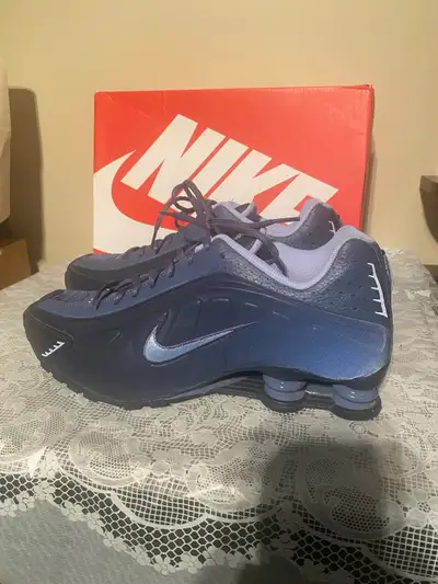 Nike Shox R4 Blue Obsidian Reflective Sz 10.5 (Like New) , View more