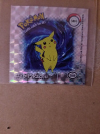 Pokemon Pikachu 1999 Sticker