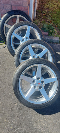 Corvette tires and rims for sale