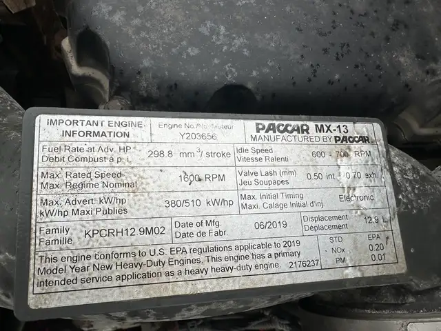 2020 KENWORTH T880 – PACCAR X15 – 510 HP – 18 SPEED in Heavy Trucks in City of Toronto - Image 16