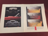 1988 Michelob Beers w/Mercedes/T-Bird/Countach Cars Original Ad