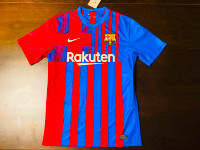 2021-2022 - Barcelona FC Home Jersey - Medium - BNWT