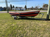 14 Foot Boat with Trailer included