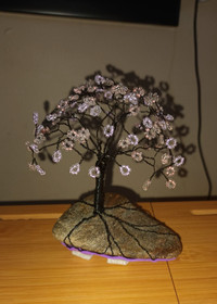 Handmade wired trees