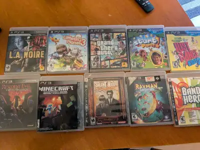PS3 jeux lot, View more