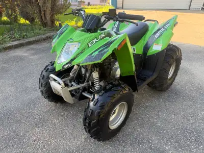 2016 Arctic Cat DVX 90, 4 stroke, 90 cc, fully automatic with a reverse kids atv - quad for sale now...