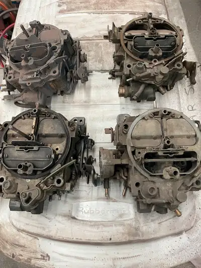 4 X Quadrajet Carburetors for sale. $100.00 for 4. 1st. 17056206 L, 0626 ADB, 2nd.7028210 D8 @ EE. 3...