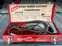 Milwaukee Heavy Duty Rotary Hammer with Accessories