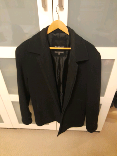 Smith and Barnes men's winter wool coat size Medium, View more