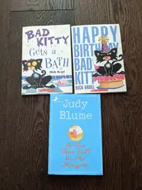 3 paperback children's book - Judy blue and Nick bruel books