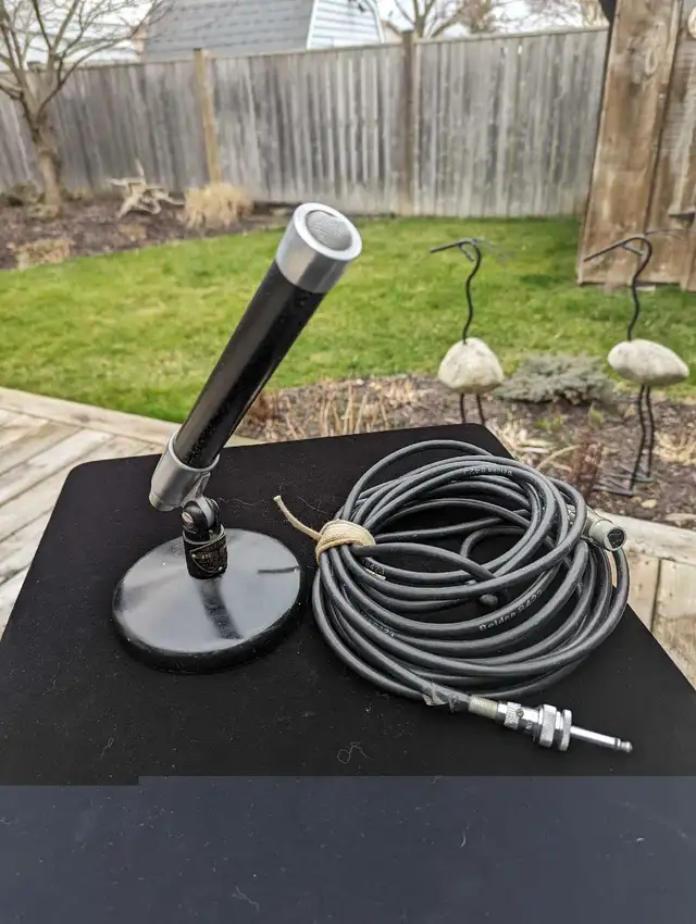 Vintage Turner 57D Microphone 1950's in Pro Audio & Recording Equipment in St. Catharines - Image 3