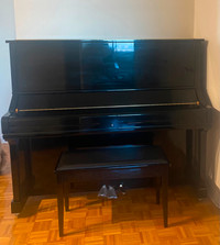 Yamaha U3 Upright Piano, Like New, Made in Japan, $9500