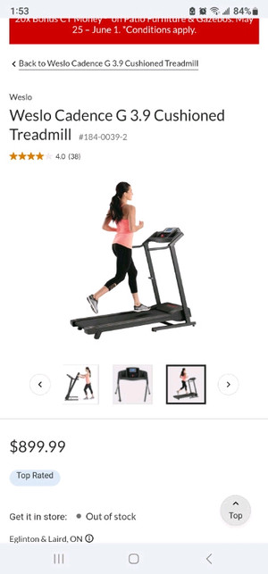 Weslo Cadence Treadmills | Kijiji in Ontario. - Buy, Sell & Save with  Canada's #1 Local Classifieds.