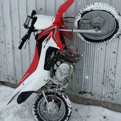 I’ve got a mint 2018 honda crf110 with about 30 hours on it since new Starts runs drives and stops p...