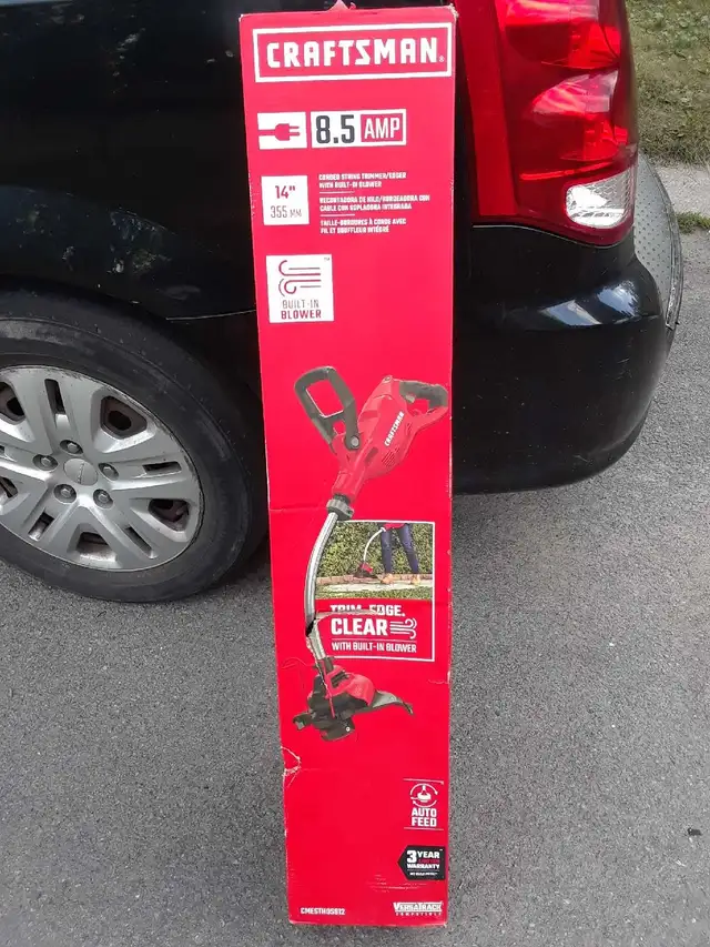 NEW 8.5amp. weed eater Grass trimmer in Lawnmowers & Leaf Blowers in Kingston - Image 2