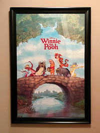 Winnie The Pooh Movie Poster (2011) Framed