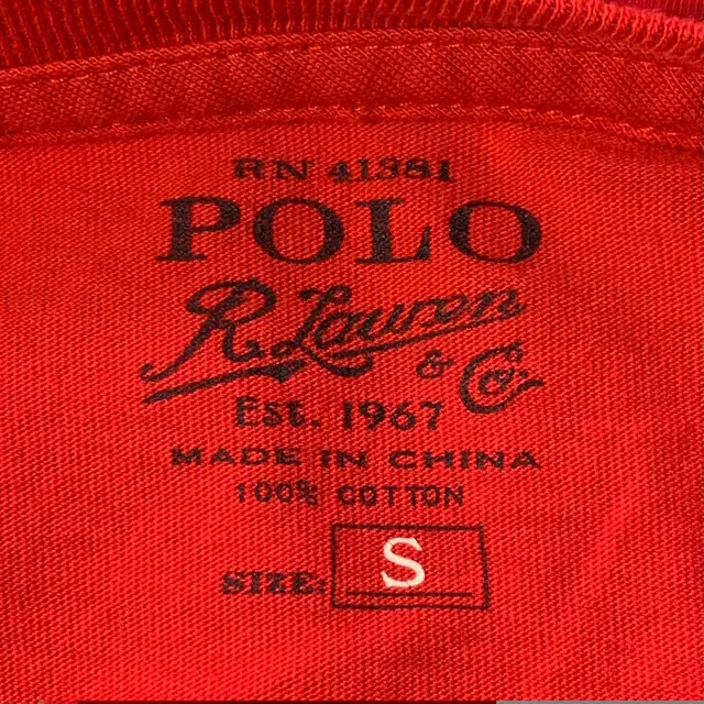 Polo Ralph Lauren Red Retro Graphic Short Sleeve T-Shirt Size S in Men's in Mississauga / Peel Region - Image 5
