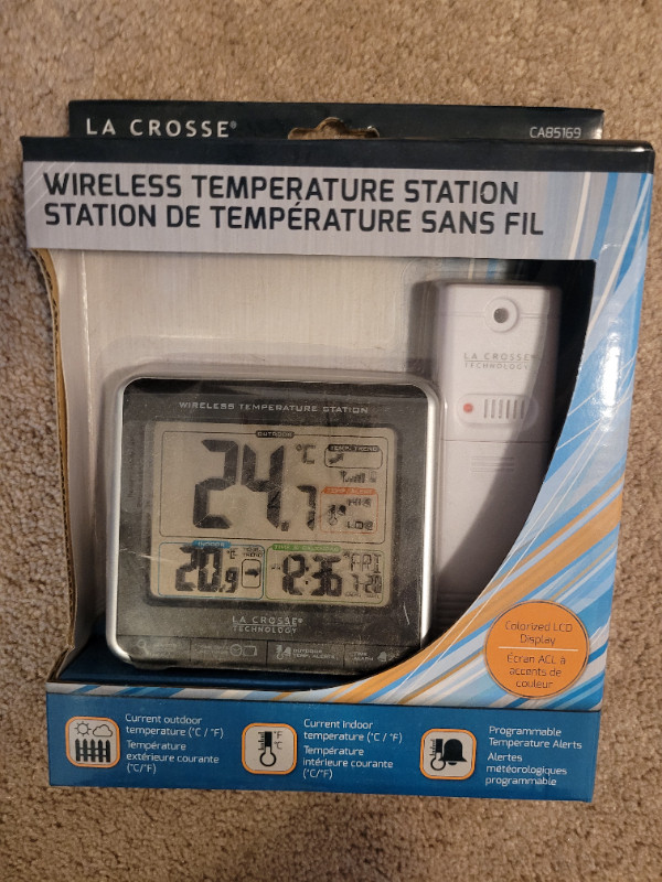 Wireless temperature station in General Electronics in Sudbury