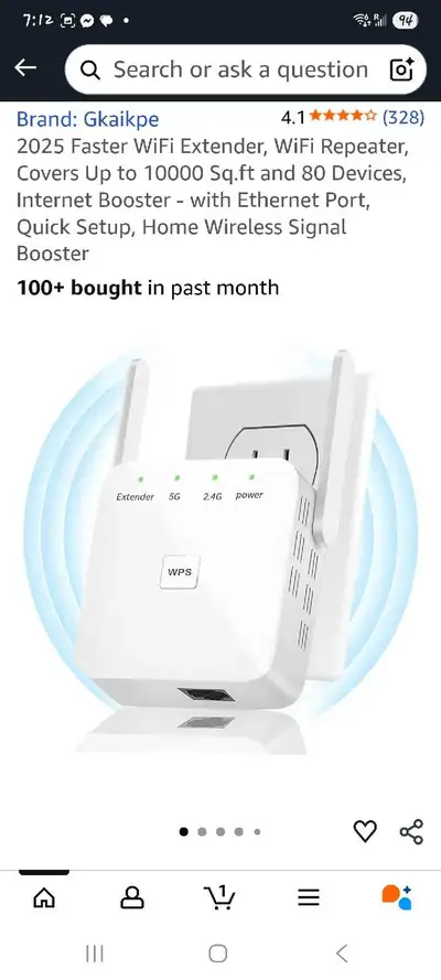 Gkaikpe WiFi Extender, View more