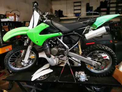 Looking for parts for a 2005 kx85. Bought mine on an auction. Listing said it was running but wouldn...