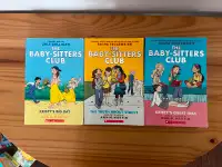 Kids Books Ages 8-14 - The Baby-Sitters Club Comic Books 1,2,6
