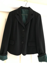 Woman' Ladies Black Dress Jacket