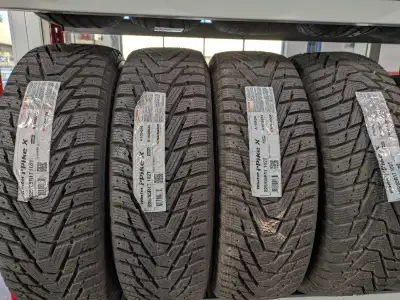 Brand new Hankook Winter iPike tires 225/65R17 Fits many different models including RAV4 and CRV