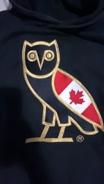 OVO OG Owl Canadian Flag Hoodie SML